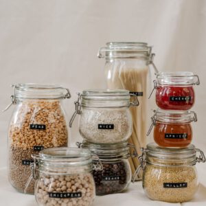 Glass Food Storage Container Set