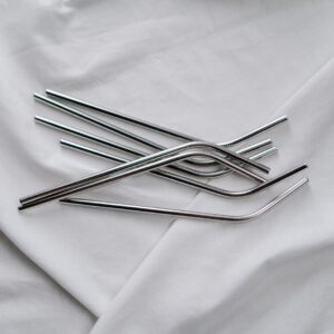 Stainless Steel Reusable Straw Kit