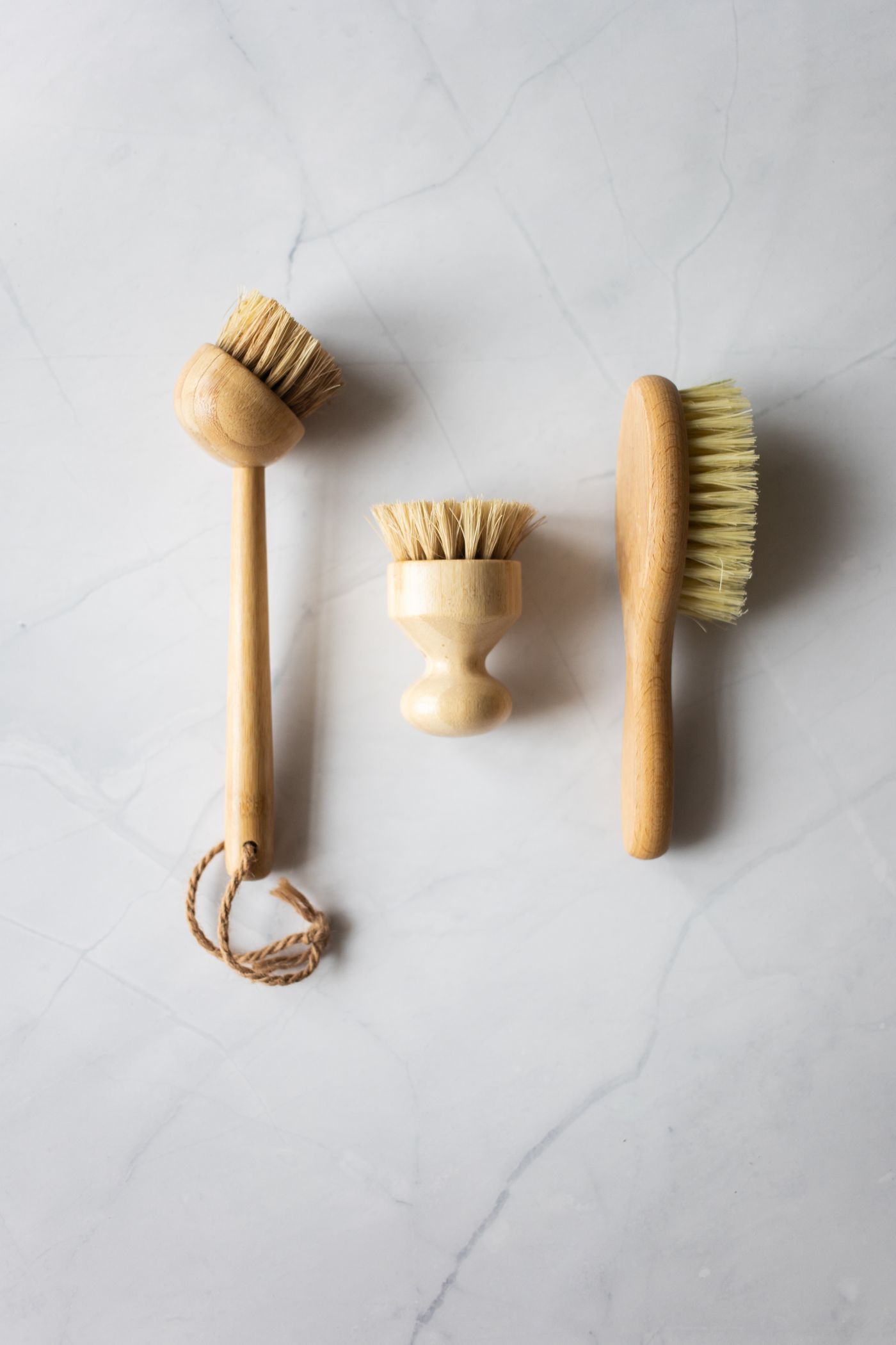 Wooden Dish Brush with Replaceable Head